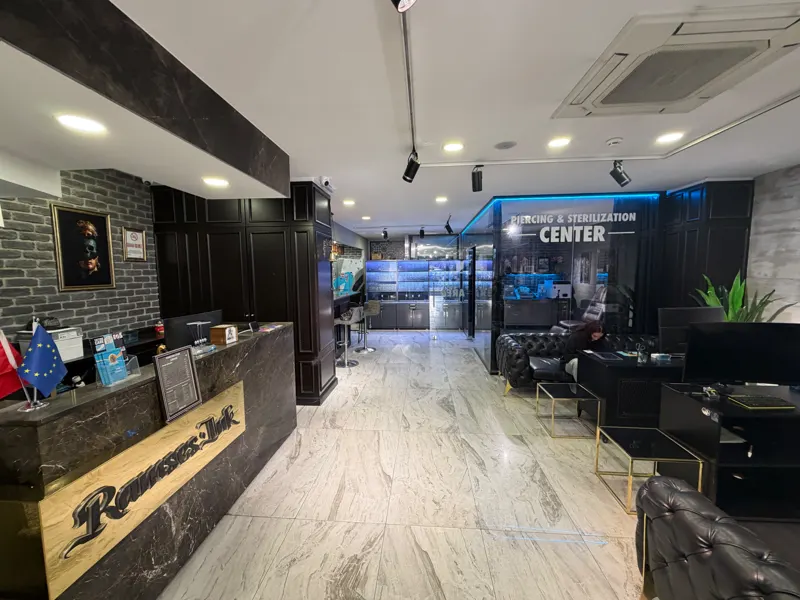 Bakırköy stüdyosunun karşılama alanı